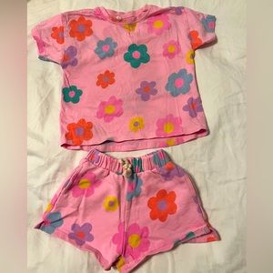 Zara matching flower set